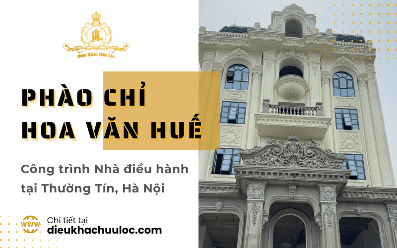 phào chỉ hoa văn huế